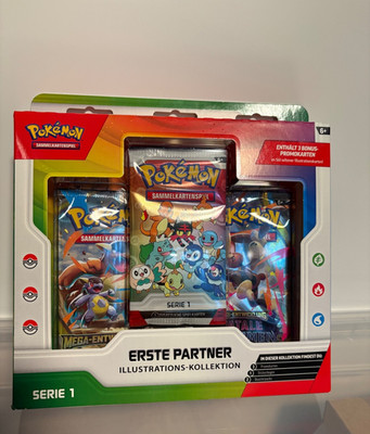 Pokemon Erste Partner Kollektion Serie 1 DE / NEU