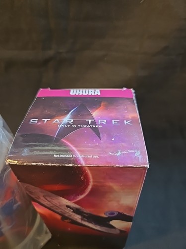 Burger King Star Trek Uhura Glass 2008 Brand New - Picture 2 of 12
