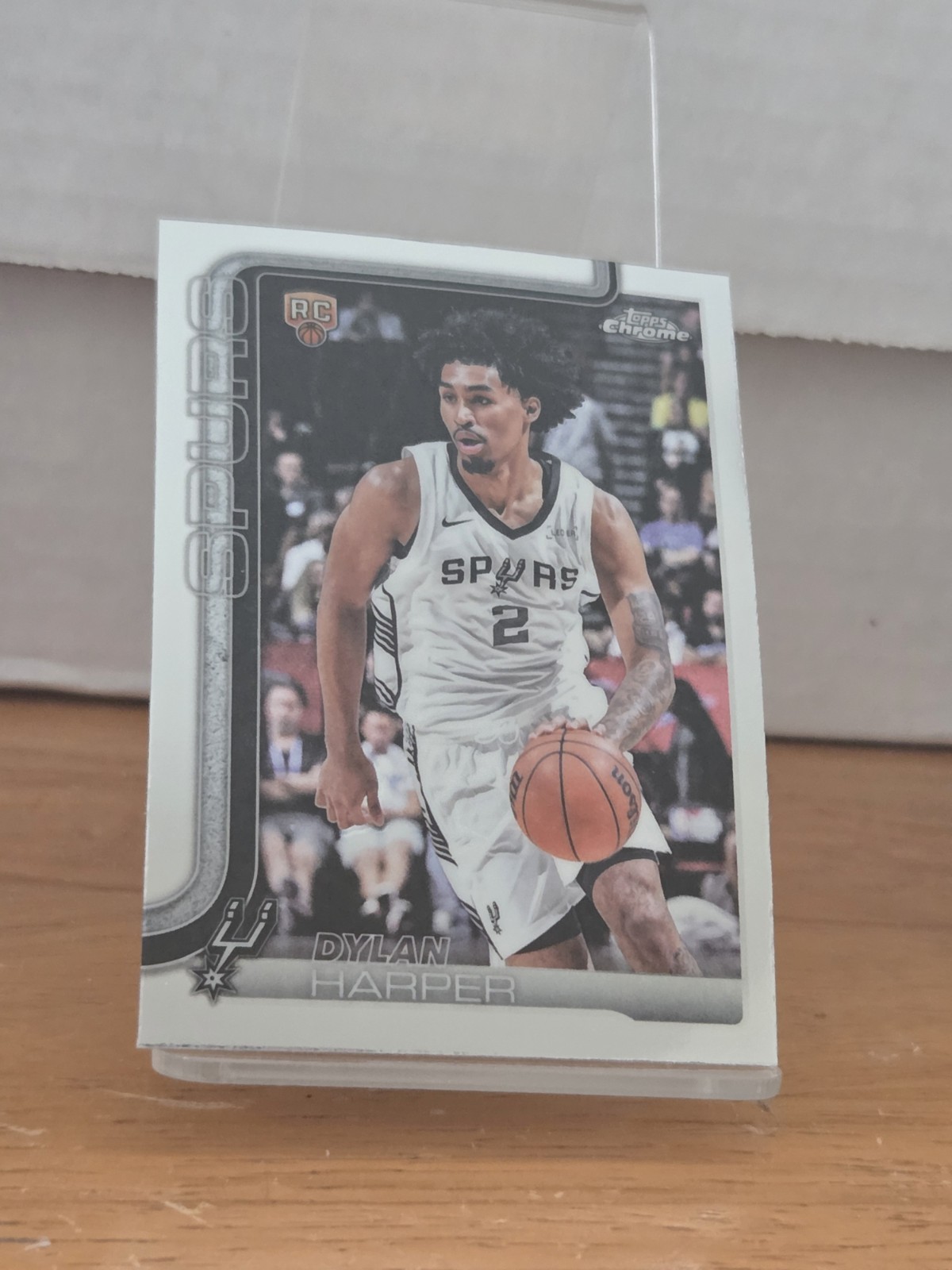 2025-26 TOPPS CHROME RC DYLAN HARPER ROOKIE CARD #252