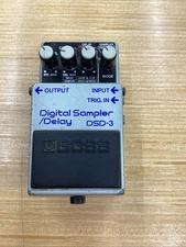 Boss DSD-3 Digital Sampler / Delay MIJ Vintage Guitar Pedal Sound Video