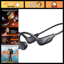 Open Ear Wireless Bone Conduction Headphones for Sports, Sweatproof Lightweigh