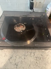 Gemini XL-1800 II Quartz Direct Drive Turntable w Dust Cover - Powers On Spins