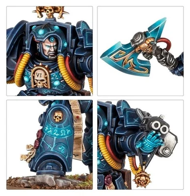 GAMES WORKSHOP Terminator Librarian Space Marine New on Sprue With Base Warhammer 40k FREE POST
