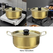 Korea Ramen Pot Versatile Noodles Cooking Pot for Restaurant Hiking Curry