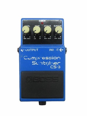 Used Boss Cs-3 / Compression Sustainer 1992 Effector Compressor Kagoshima Store