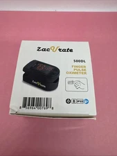 ZacUrate Digital Finger Oximeter, Model 500DL - Mystic Black