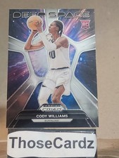 2024 Panini Prizm Draft Picks Deep Space #20 Cody Williams