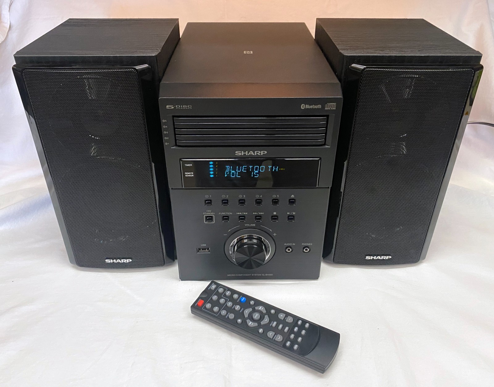 5-disc Am Fm + Bluetooth