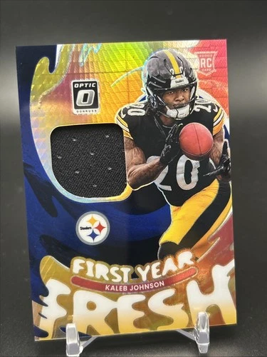 2025 Donruss Optic Kaleb Johnson Base (RAW)