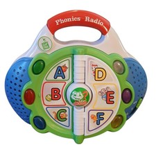 2002 Leap Frog Phonics Radio Educational Alphabet Musical ABC Learning Toy WORKS