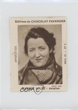 1930s Chocolat Favarger Sports et Vues Maryse Hilsz #11-1 11bd