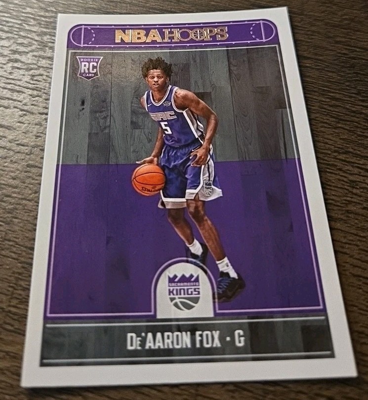 2017-18 Panini NBA Hoops - De'Aaron Fox #255 (RC)