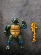 Playmates TMNT 1990 Sword Slicin Leonardo InComplete Works Wacky Action