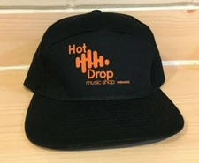 HOT DROP MUSIC SHOP trucker hat BASEBALL CAP MINT CONDITION SNAPBACK VITRONIC