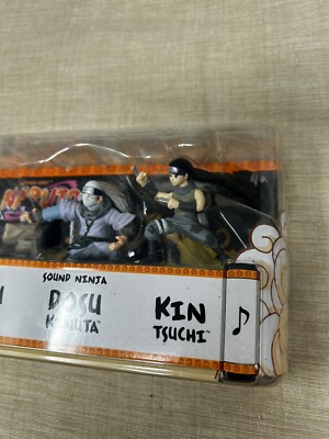 Shonen Jump Naruto Zaku Abumi Dosu Kinuta Kin Tsuchi Mini Figures