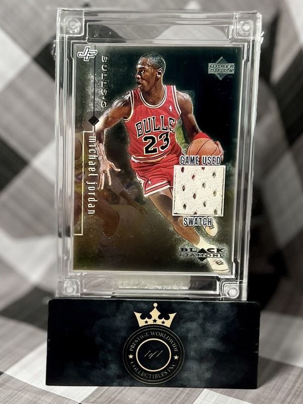 1997-98 Upper Deck Game Jersey Michael Jordan Card Sells for $2.7 Million