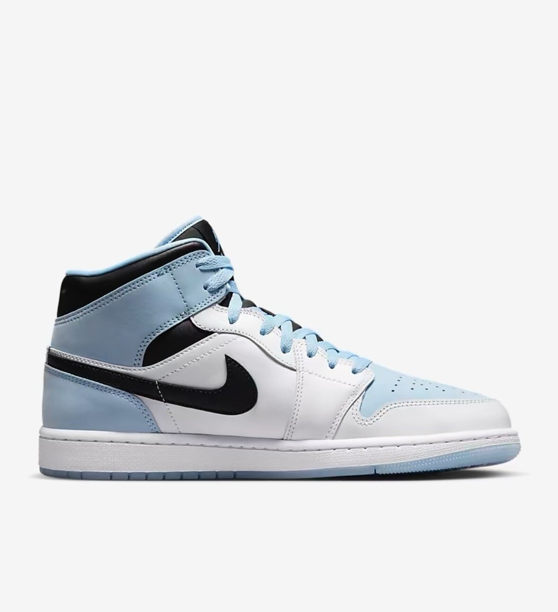EXCLUSIVE Nike Air Jordan Mid SE White Ice Blue UK Size 10 UK - Main Image