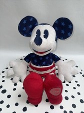 Disney Store Exclusive SC American Mickey Mouse Patriotic Plush 15"