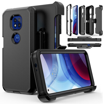 For Motorola Moto G Play/G Power/G Stylus 2021 Case Cover+Belt Clip Fit  Otterbox