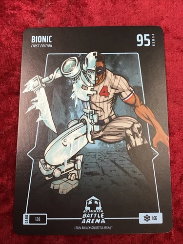 BO JACKSON BATTLE ARENA ~ #128 ~ ICE ~ BIONIC (CARLOS CORREA) 
