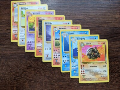 Pokemon CCG TCG Generation Gen 1 Lot of 9 Different Cards | eBay