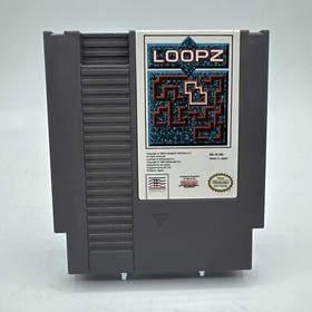 Loopz NES Complete In Box No Styrofoam 