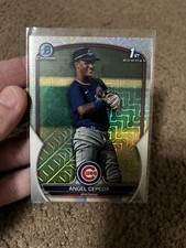 2023 Bowman Chrome 1st Angel Cepeda Mojo Refractor - Chicago Cubs