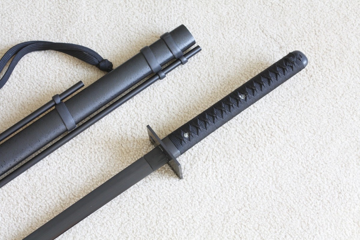 S3122 GAME TENCHU IZAYOI THE SPIRIT OF THE AZUMA NINJA SWORD BLACK