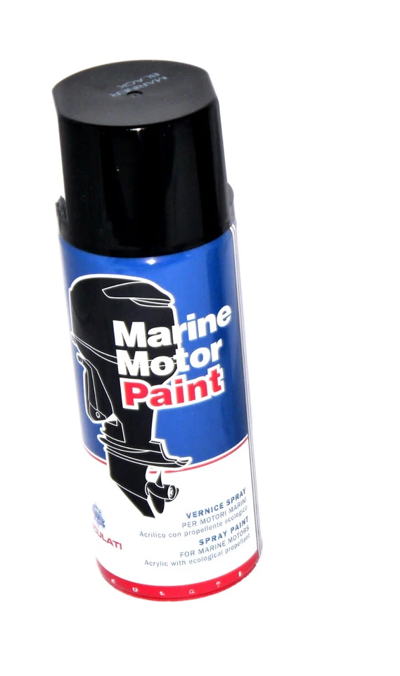 Phantom Black Aussenborder- Z-Antrieb Lack Mercury Mercruiser 400ml!! Acrylbasis