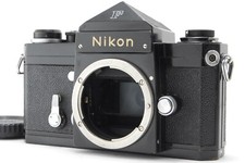 S/N 717xxxx EXC 5 Nikon F Eye Level Late Type Black SLR Film Camera Body JAPAN