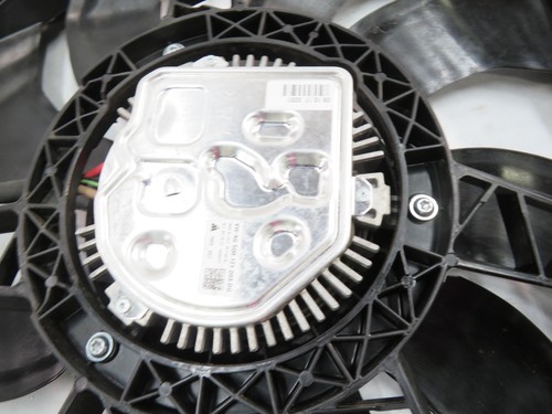 2016-2018 AUDI A3 E-TRON (8VF) HYBRID - 1.4L ENGINE COOLING FAN w/ SHROUD - Picture 7 of 9