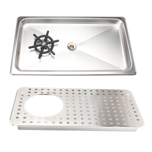 Automatic Glass Rinser Bottle Cup Washer for Kitchen Sink Attachment With Pipe - Picture 3 of 18