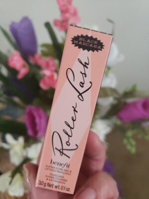 Roller Lash Super-Curling & Lifting Black Mascara by Benefit Travel Sz 0.1oz New