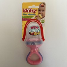 Nuby the Nibbler  Introduce Soft Solid Foods to Baby Infant 10 months  NEW