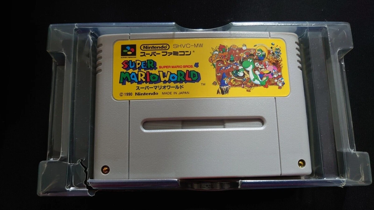 SUPER MARIO WORLD Super Famicom Nintendo Japanese retro games eBay