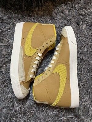 Nike Blazer Mid '77 Vintage Wheat Vivid Sulfur HJ9098-790 Size 8.5 Men s New