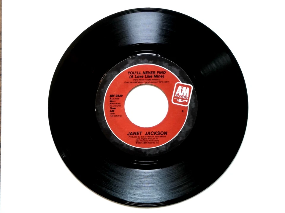 Janet Jackson - Nasty /You'll Never Fine - 80s Dance Pop 7" Vinyl 45 Pic Sleeve - Image 3 of 4