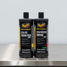 Meguiars M110 Ultra Pro Speed Compound M210 Finishing Polish 32oz Combo