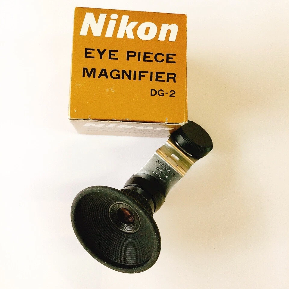 Nikon Eyepiece Magnifier DG-2 for F2,F3,F3AF, FA,FE,FE2,FM2 English instructions - Image 3 of 4