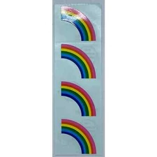 Mrs Grossman Rainbow Stickers Vintage Rare 1979 HTF