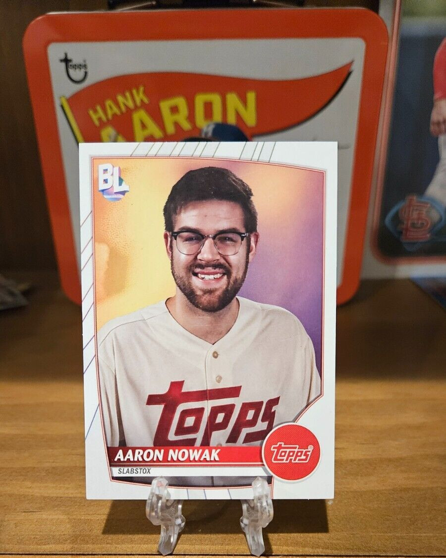 2023 Topps Big League Aaron Nowak Slabstox Sp