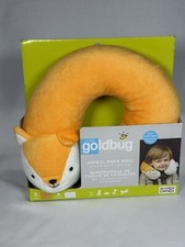 On the Goldbug Fox Animal Neckroll Plush Comfy Support NEW