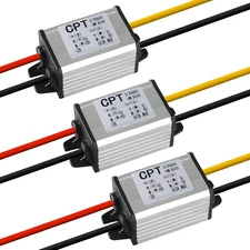 3PCS Buck Converter 12V to 5V Power Converter Car Power Converter DC Step down B