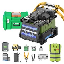 Optic Fiber Welding Machine Komshine 6 Motors FX39 Core Alignment Fusion Splicer