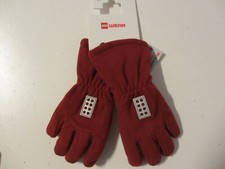 Lego Wear Handschuhe Fleecehandschuhe Fingerhandschuhe Azun 722 rot Gr. 134/140