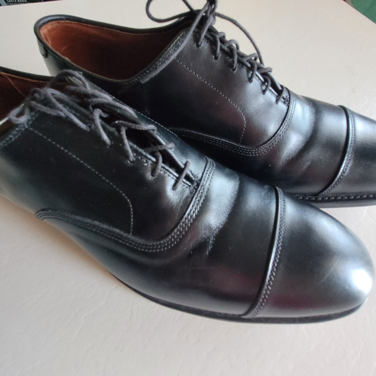 Allen Edmonds 5615 Park Avenue Cap-Toe Oxford Dress Shoes Black 12