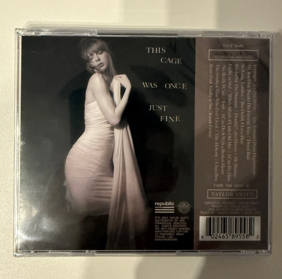CD Taylor Swift Tortured Poets Department + Guilty as Sin Acoustic - Bild 4 von 4