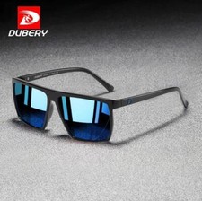 DUBERY Men Women Polarized Sport Sunglasses Square Driving Fishing Glasses UV400