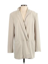 Leith Women Ivory Blazer M