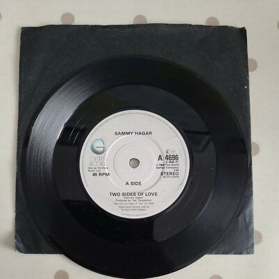 Sammy Hagar''Two Sides Of Love'' Geffen Records UK-7'' Single 45rpm 